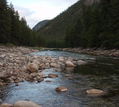 Similkameen River: looking south-east