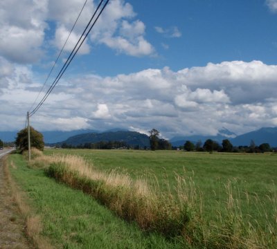 Fraser Valley, looking east/south-east