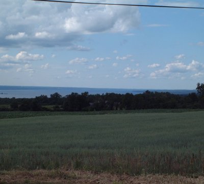 Looking west toward Seneca Lake