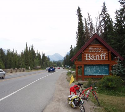Bienvenue a Banff - I made it!