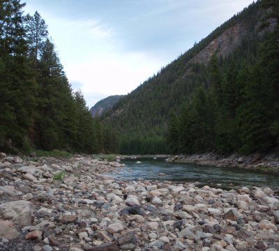 Similkameen River: looking south-east